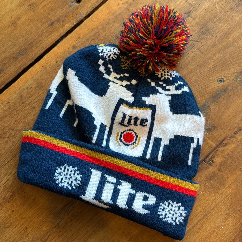 Unbranded Lite Adults Winter Snow Beanie Hat Cap One Size Fits Most Multicolor